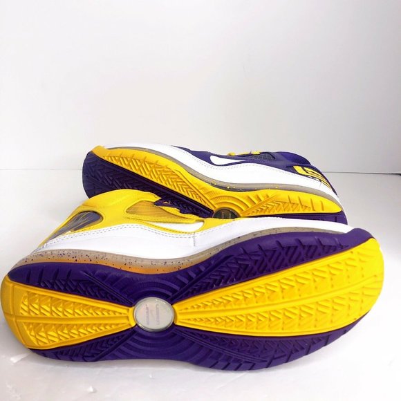 Nike Lebron 7 Media Day Shoes Men’s Size 6.5 CW2300-500 Purple/White/Yellow main image 5